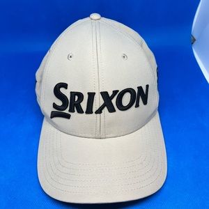 Srixon Beige Golf Hat Cap Adjustable One Size New Without Tags